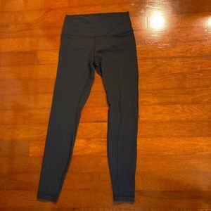 Black lululemon leggings - size 8